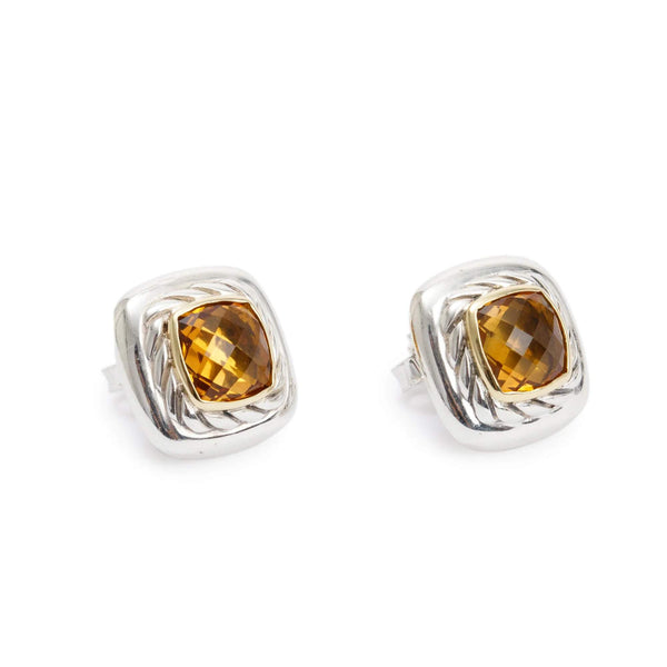David Yurman Albion Citrine Earrings Provident Jewelery