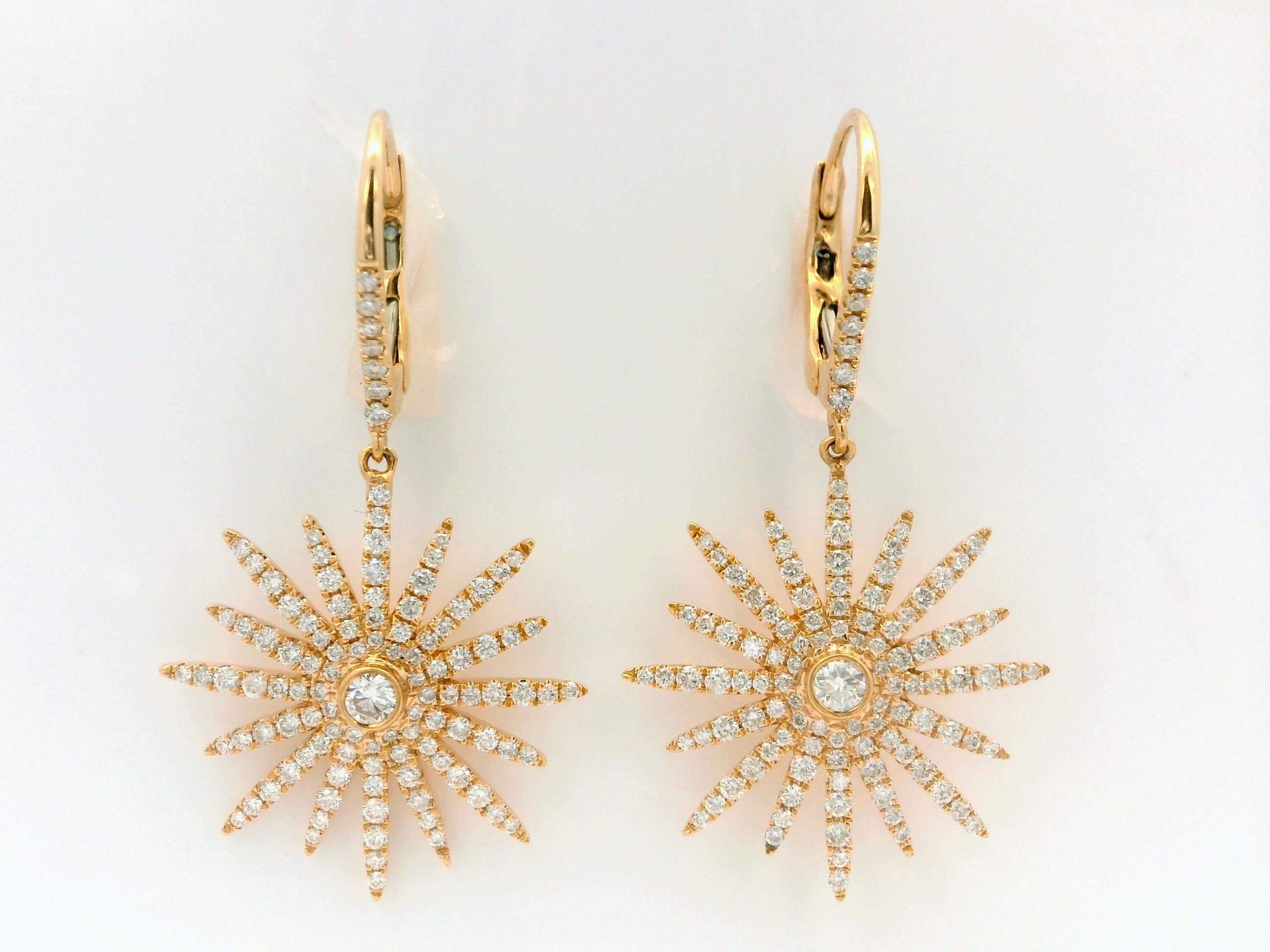 Sunburst Drop Earrings Provident Jewelery