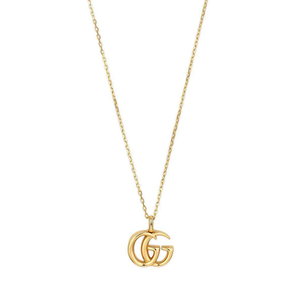 18KT YG GUCCI RUNNING G NECKLACE