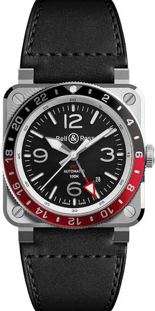 Bell & Ross BR03 GMT BR0393-BL-ST-SCA