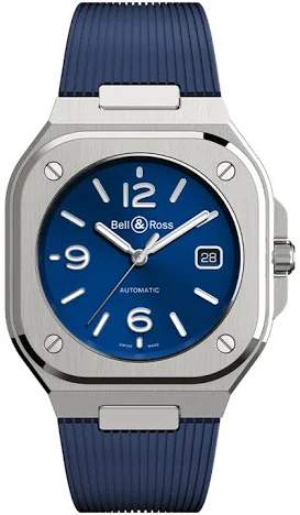 Bell & Ross BR05 BR05A-BLU-ST/SRB