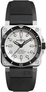 Bell & Ross Diver BR0392-D-WH-ST/SRB