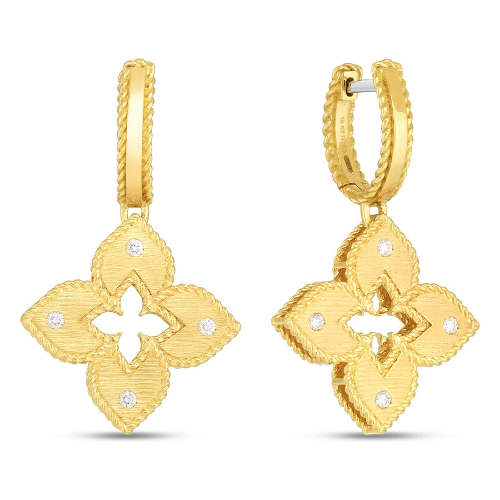 Roberto Coin Petite Venetian Princess Drop Earrings