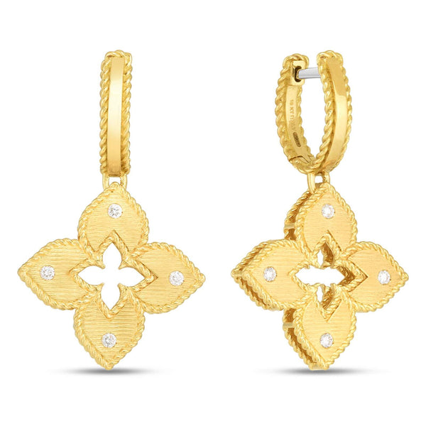 Roberto Coin Petite Venetian Princess Drop Earrings