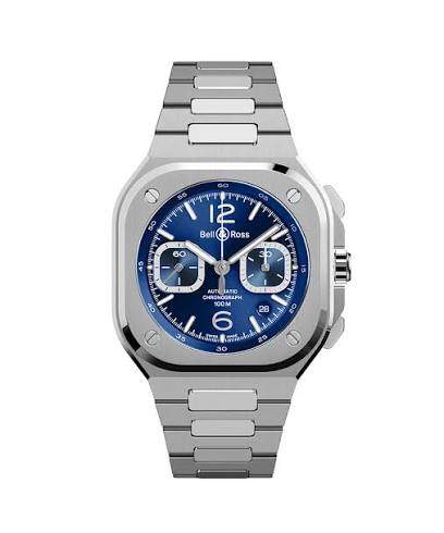 Bell & Ross BR05 Chronograph BR05C-BLU-ST/SST