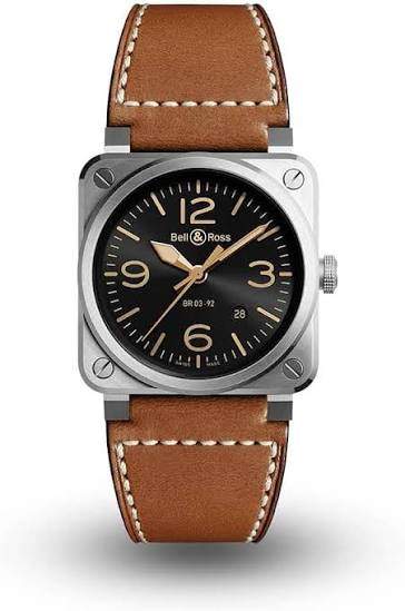 Bell & Ross Golden Heritage BR0392-GH-ST/SCA