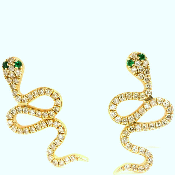 Snake Earrings Provident Jewelery