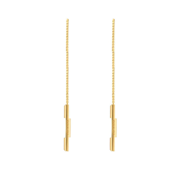 GUCCI LINK TO LOVE EARRINGS