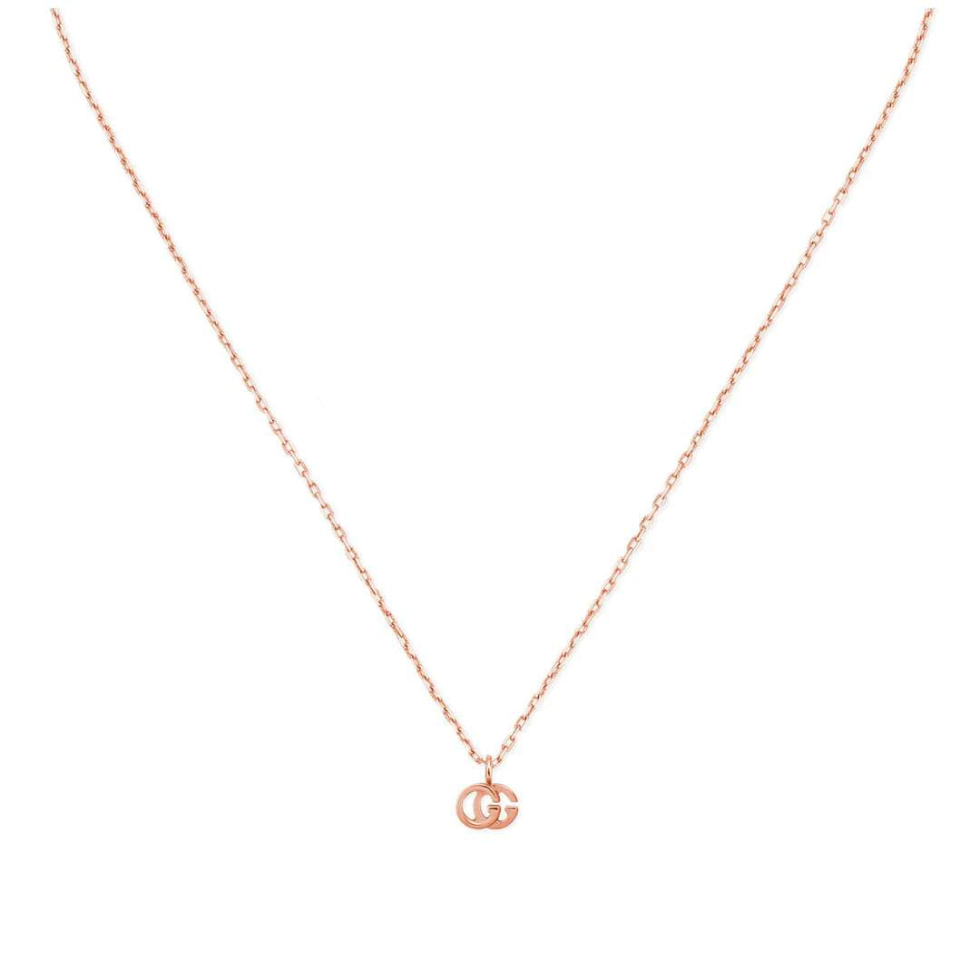 18KT RG GUCCI RUNNING G NECKLACE Provident Jewelery