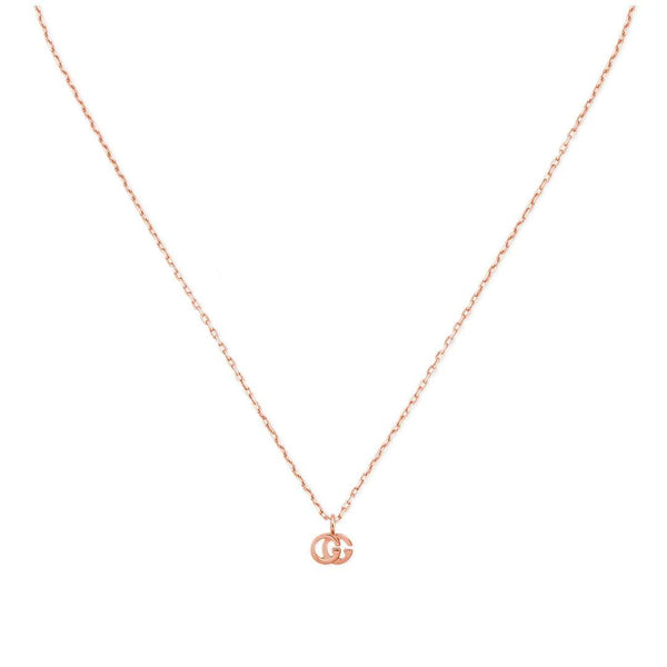 18KT RG GUCCI RUNNING G NECKLACE Provident Jewelery