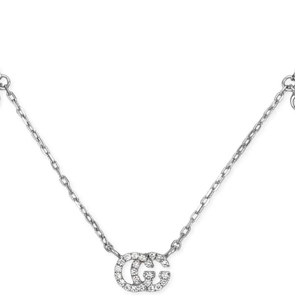 18KT WG GUCCI RUNNING G NECKLACE Provident Jewelery