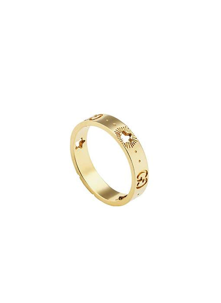 18KT YG GUCCI ICON RING Provident Jewelery