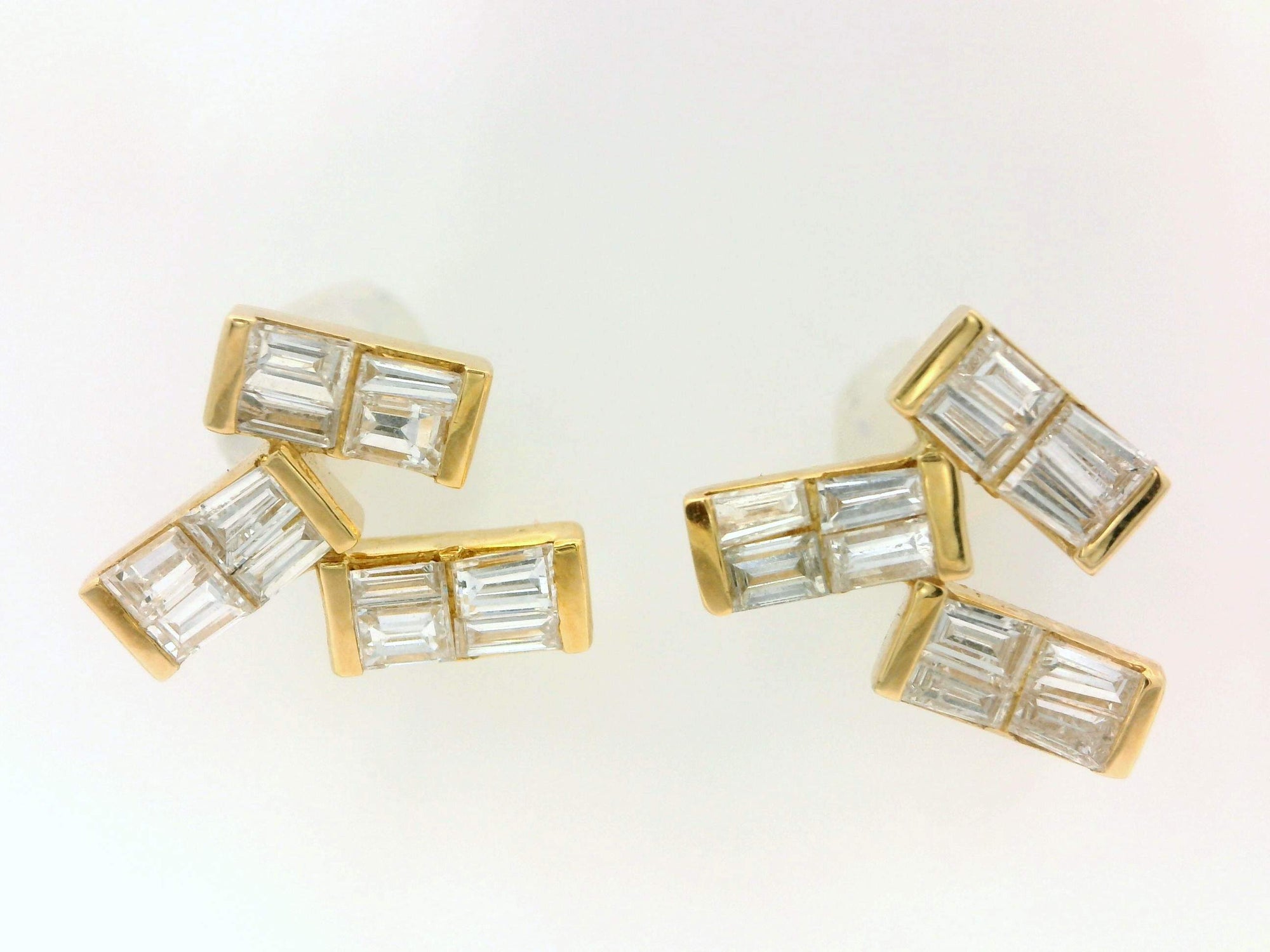 Cluster Stud Earrings
