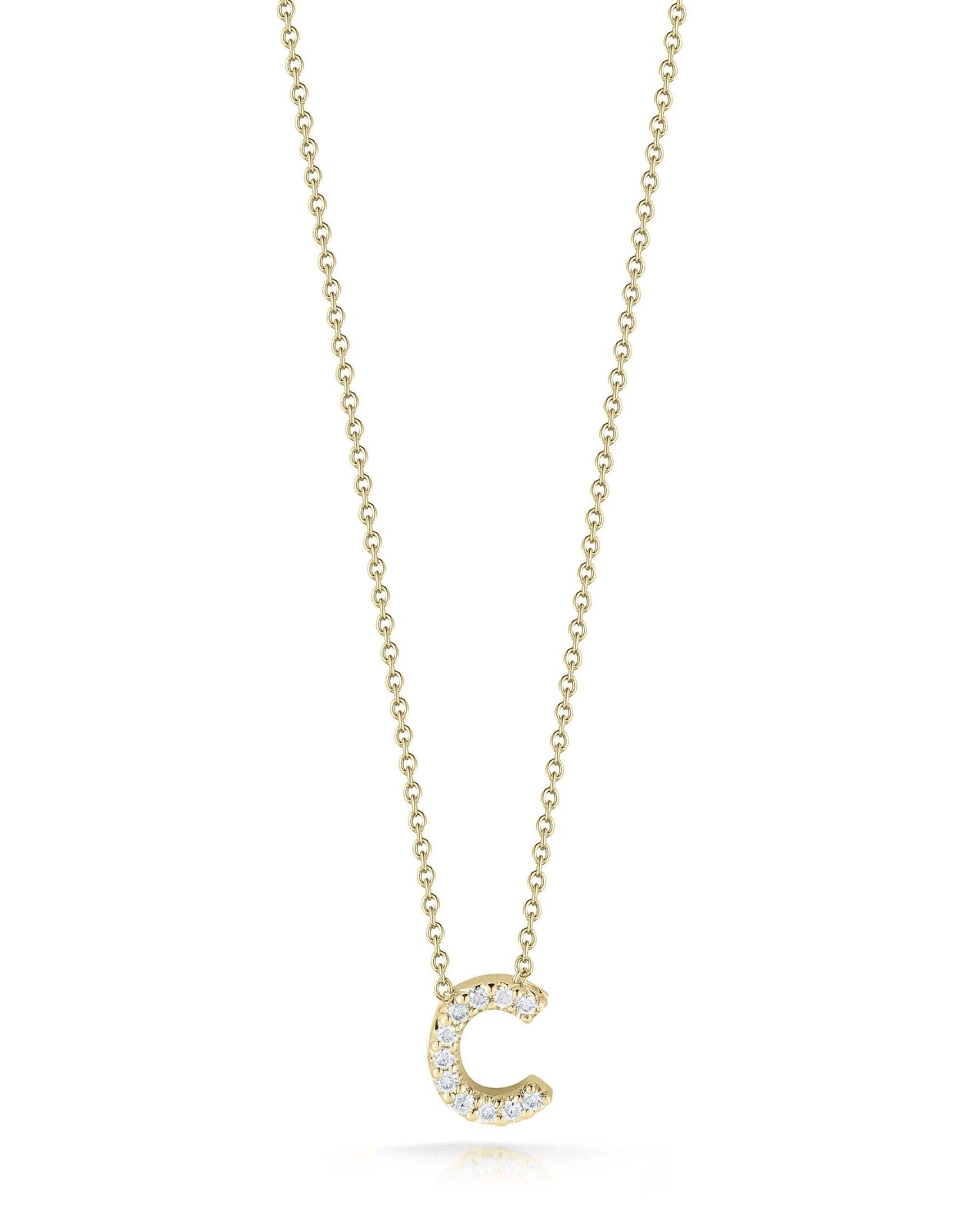 Roberto Coin Love Letter "C" Necklace