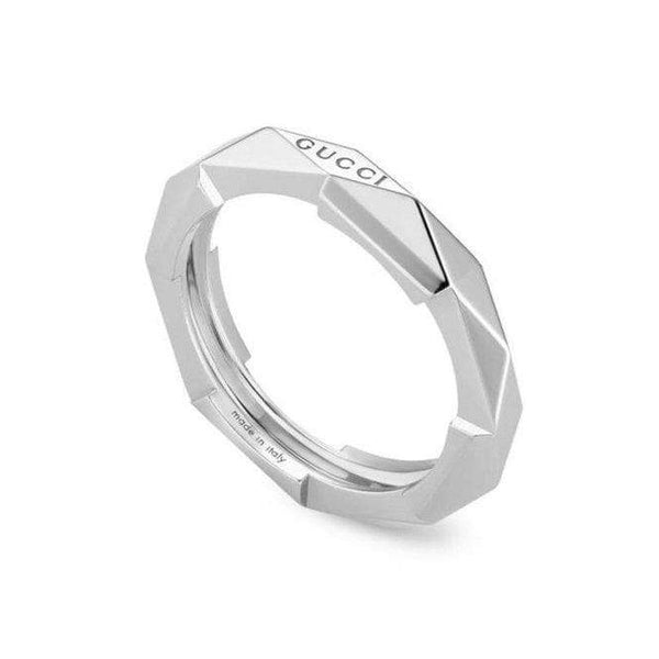18KT WG GUCCI LINK TO LOVE RING Provident Jewelery