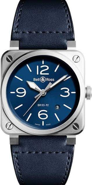 Bell & Ross BR03-92 BR0392-BLU-ST/SCA