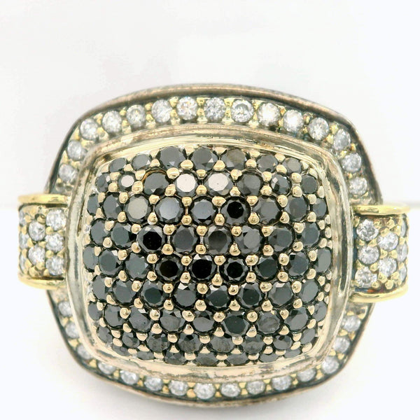 Lagos Black & White Diamond Ring