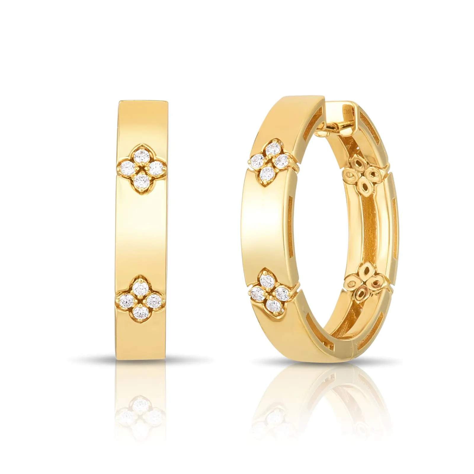 Roberto Coin Love in Verona Hoop Earrings