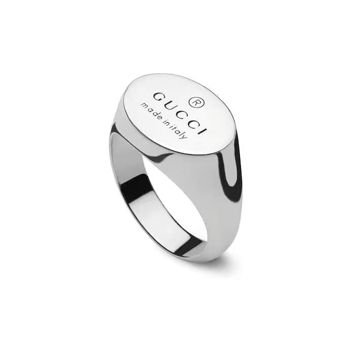 STERLING SILVER GUCCI TRADEMARK RING Provident Jewelery