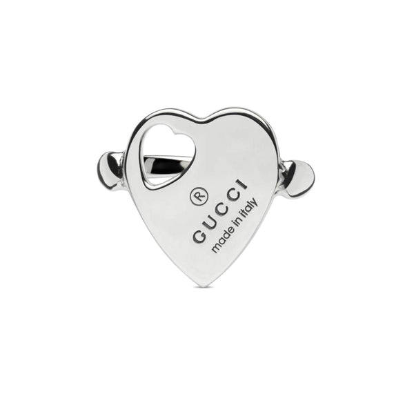 STERLING SILVER GUCCI INTERLOCKING G RING