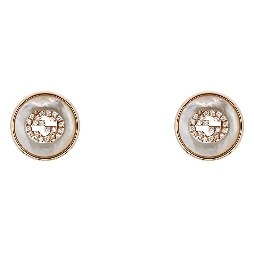 Gucci Interlocking G Stud Earrings