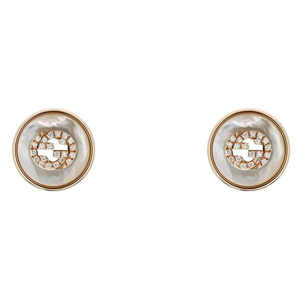 Gucci Interlocking G Stud Earrings