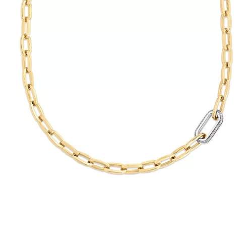 Roberto Coin Oro Classic Link Necklace