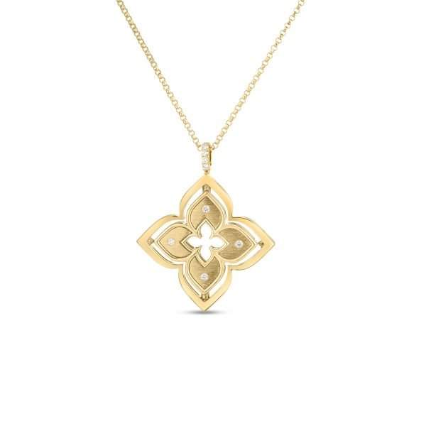 Roberto Coin Venetian Princess Pirouette Mother of Pearl Necklace