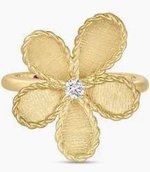 Roberto Coin Jasmine Flower Ring