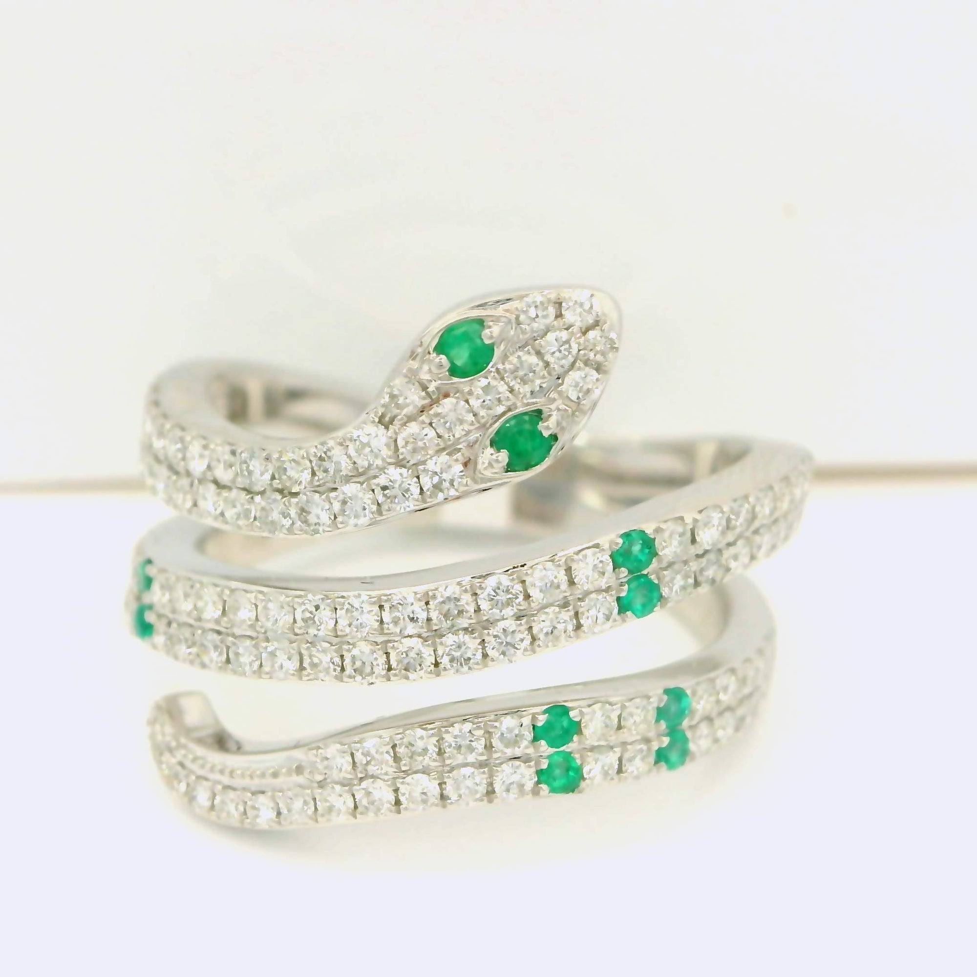 3 Row Snake Ring