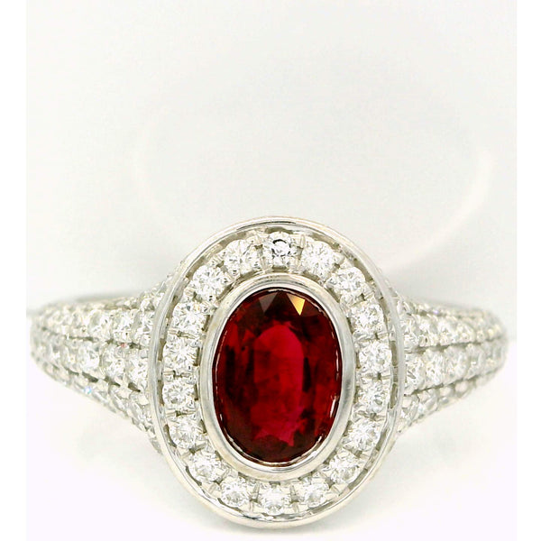 Ruby & Diamond Ring Provident Jewelery