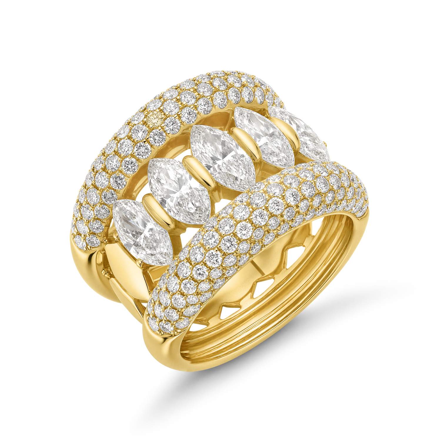 Pave Diamond Ring
