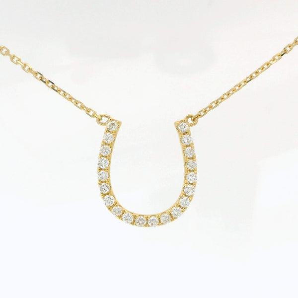 Diamond Horseshoe Necklace Provident Jewelery
