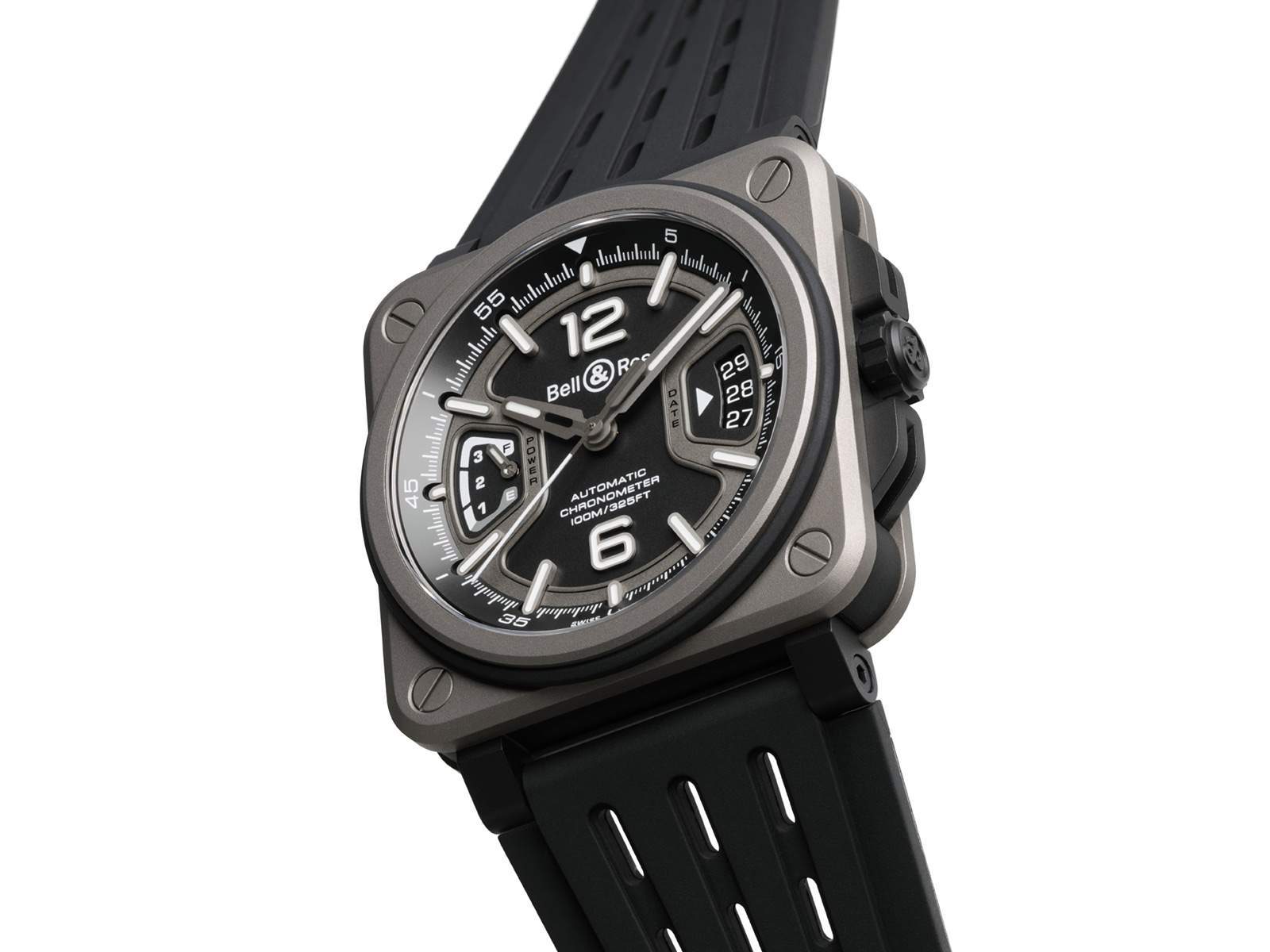 Bell & Ross BRX3 BRX3R-BL-TI/SRB