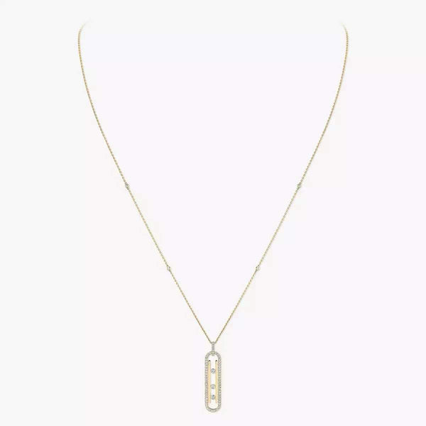 Messika Move 10th Pave Diamond Necklace