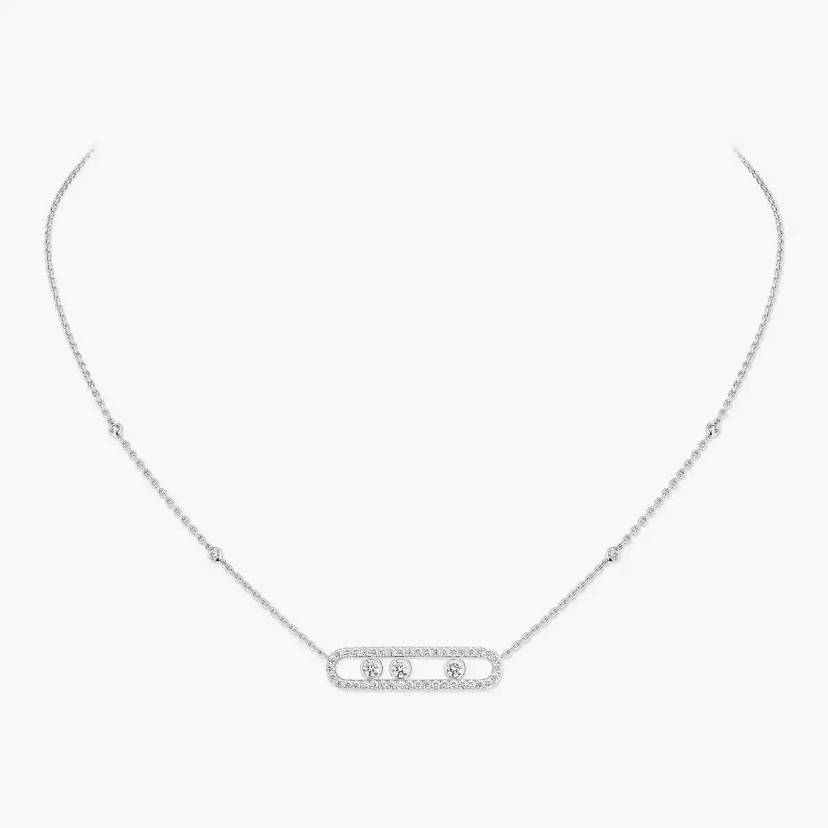 Messika Move Pave Diamond Necklace