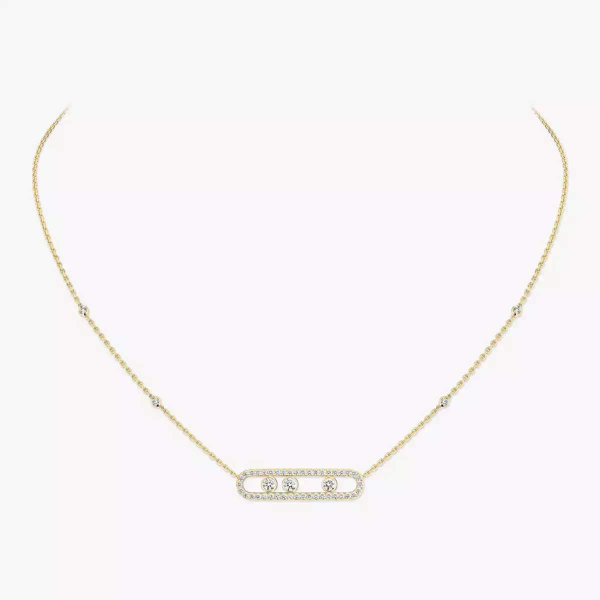 Messika Move Pave Diamond Necklace
