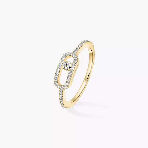 Messika Move Uno Pave Diamond Ring