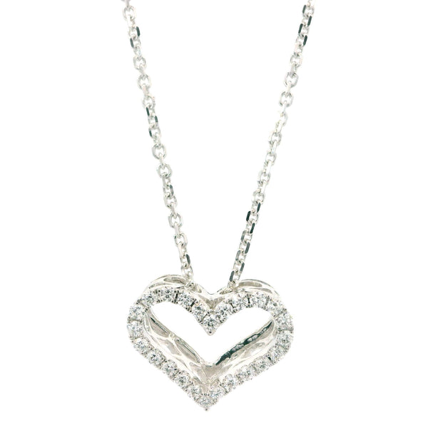 Diamond Heart Necklace Provident Jewelery
