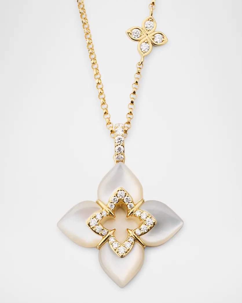 Roberto Coin Mother of Pearl Venetian Princess Necklace