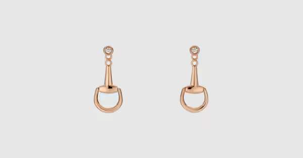 Gucci Horsebit Mini Jacket Earrings
