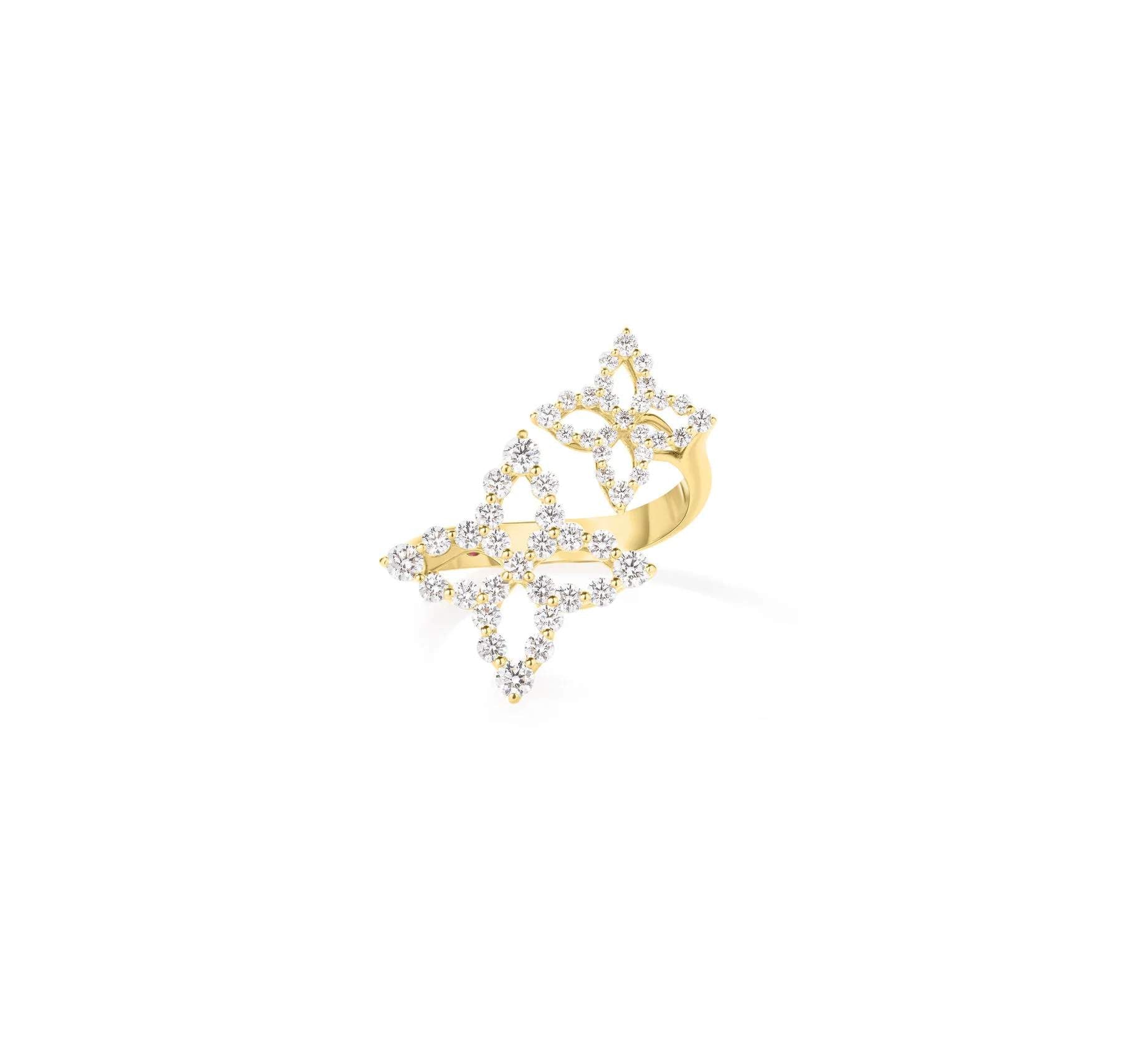 Roberto Coin Princess Bypass Outline Ring