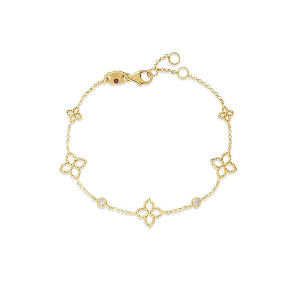 Roberto Coin Principessa Flower Station Bracelet