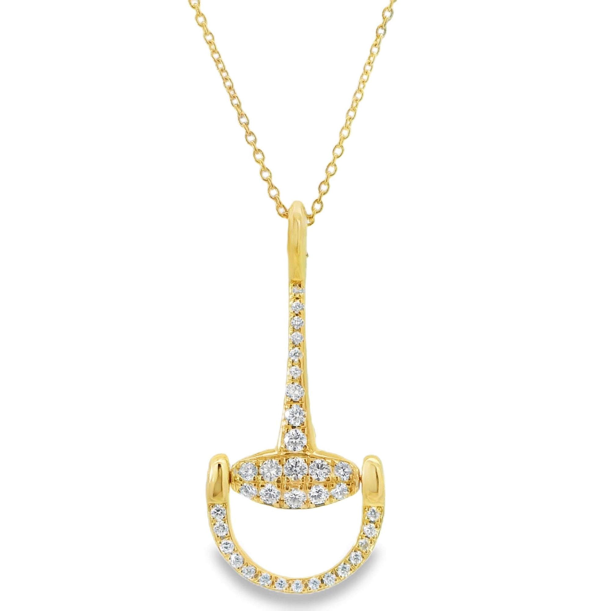 Roberto Coin Stirrup Necklace