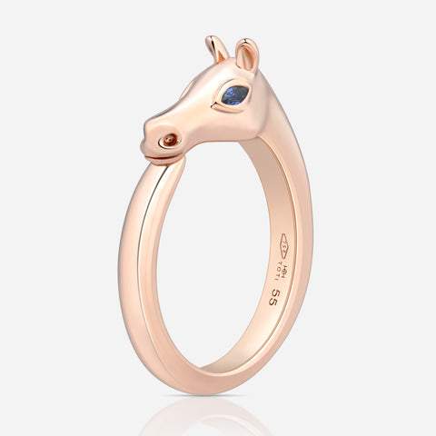 Toti Celebration Horse Head Ring