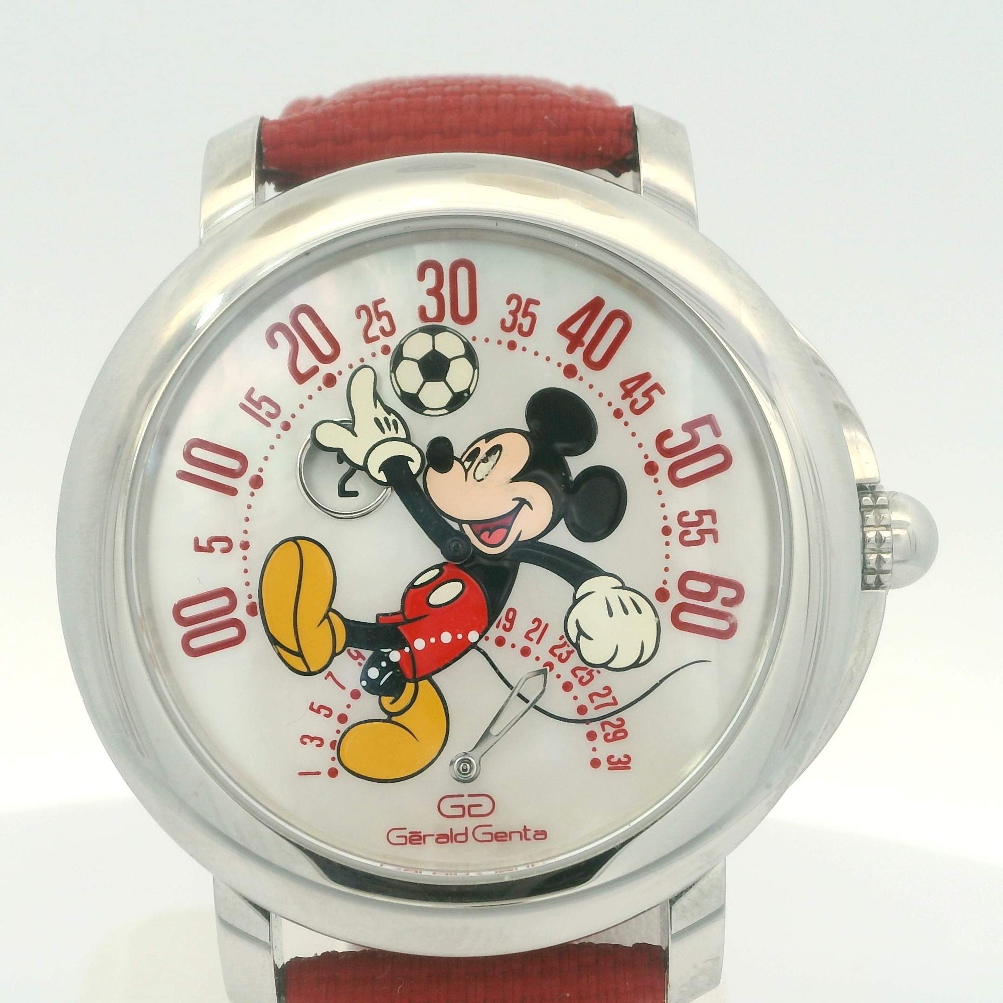 Bvlgari Bulgari Genta X Mickey Mouse Bi-retrograde Gerald 103786