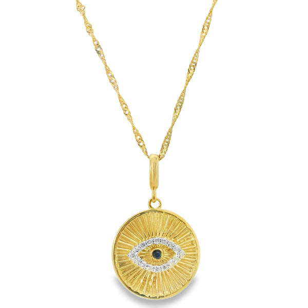 Evil Eye Pendant Necklace