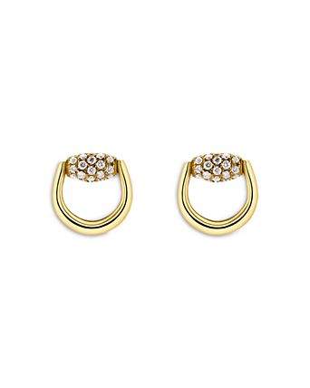 Gucci Horsebit Stud Earrings