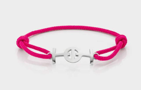 Toti Challenge Magenta Cord Bracelet