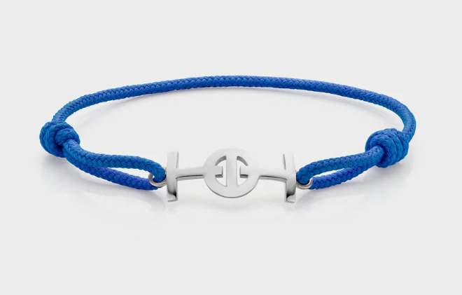 Toti Challenge Electric Blue Cord Bracelet